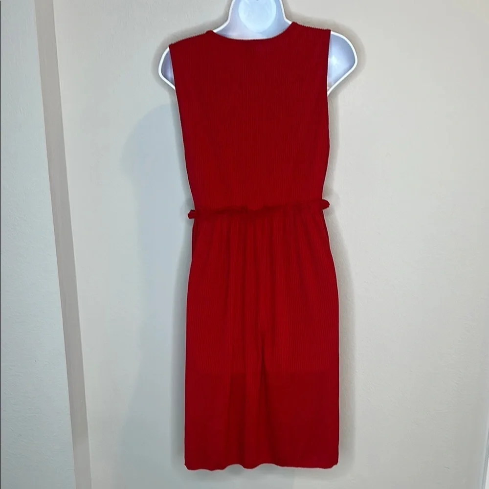 SHEIN Vibrant Red Midi Dress - Picture 3 of 3
